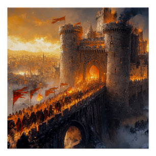 Pôster Castelo Medieval