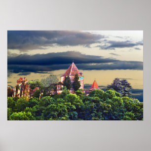 Poster castelo medieval