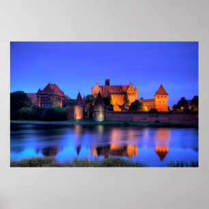 Poster Castelo Medieval de Malbork