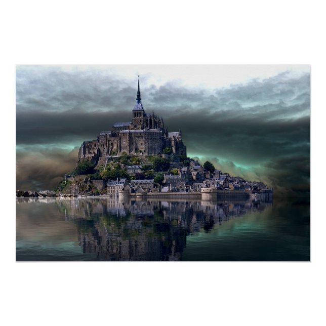 Pôster Castelo na Água (Frente)