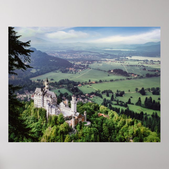 Poster Castelo Neuschwanstein (Frente)