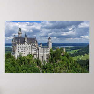 Poster Castelo Neuschwanstein Alemanha