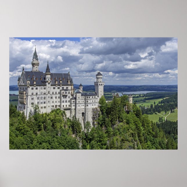 Poster Castelo Neuschwanstein Alemanha (Frente)