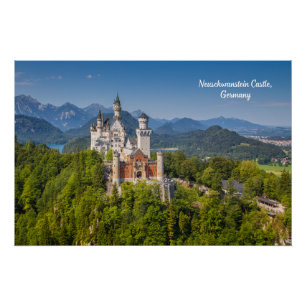 Pôster Castelo Neuschwanstein, Alemanha