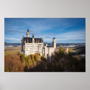 Poster Castelo Neuschwanstein, conto de fadas