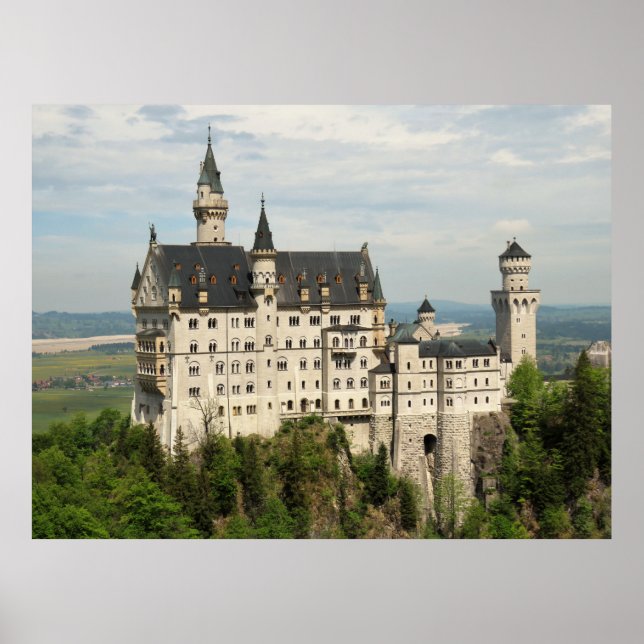 Poster Castelo Neuschwanstein, maio de 2018 (Frente)