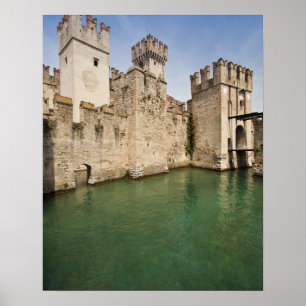 Pôster Castelo Scaliger, Sirmione, Província de Brescia,