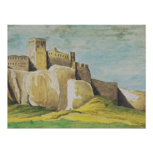 Pôster Castelo Spis na Eslováquia oriental (Frente)