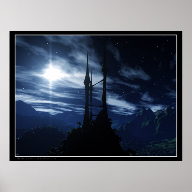 Poster Castelo Stargazer (Frente)