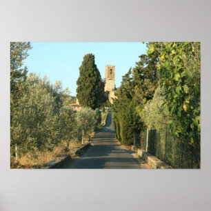 Pôster Castelo Tuscan