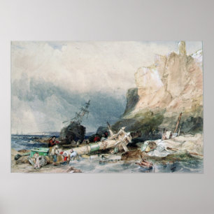 Pôster Castelo, Tyne e desgaste de Tynemouth, com