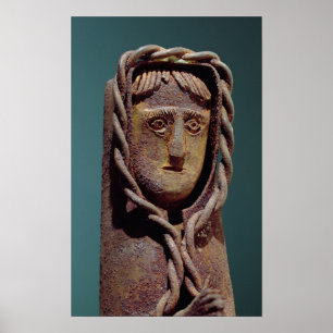 Pôster Castiçal com uma figura de Jesus