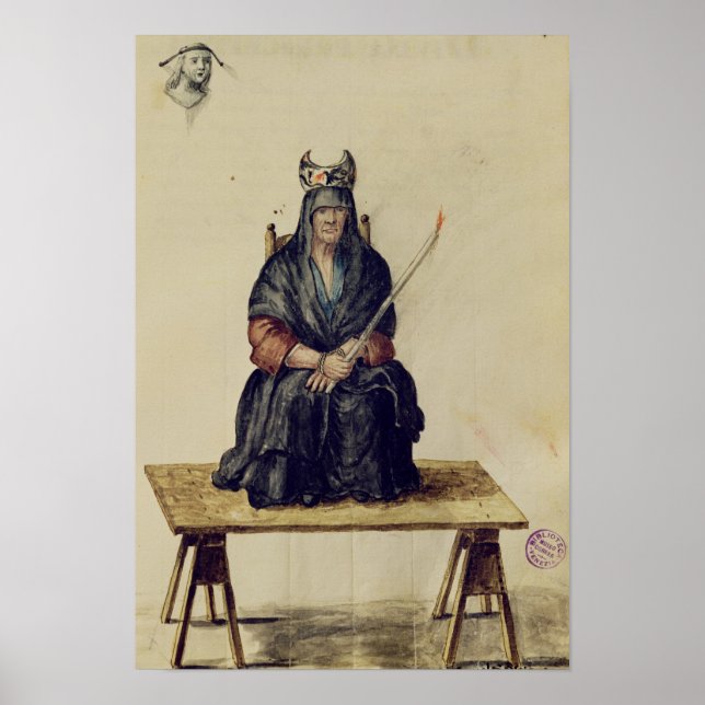 Pôster Castigo de feiticeira (Frente)