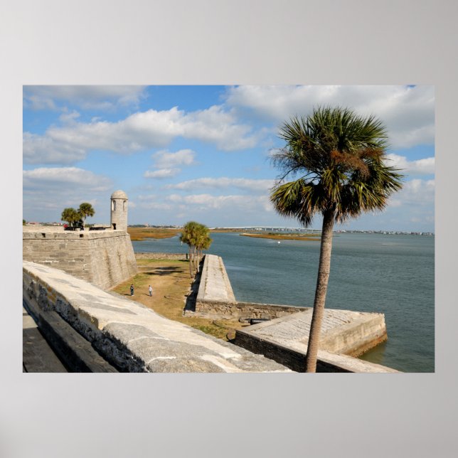 Pôster castillo de san marcos (Frente)