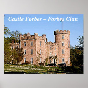 Pôster Castle Forbes - Forbes Clan