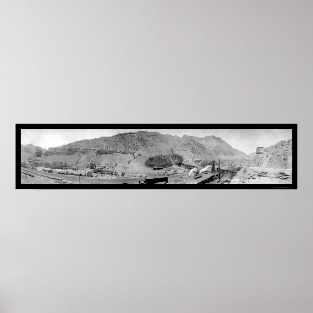 Pôster Castle Gate Utah Mining Photo 1913 (Frente)