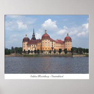 Poster Castle Moritzburg
