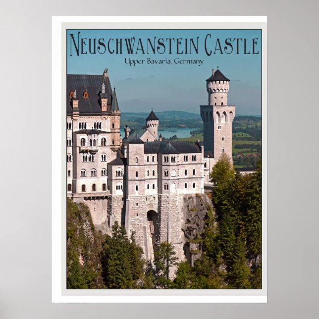 Poster Castle Neuschwanstein (Frente)