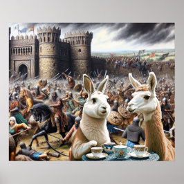 Poster Castle Siege Tea Party