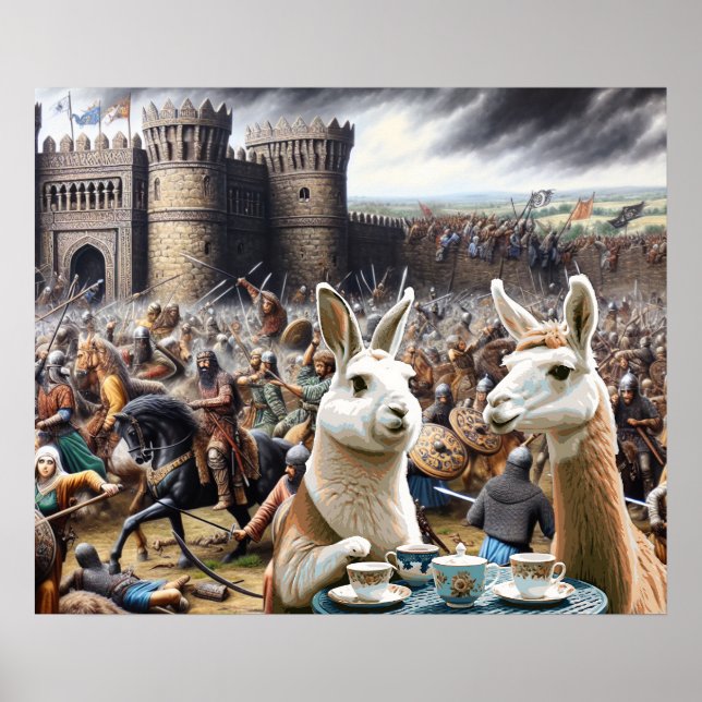 Poster Castle Siege Tea Party (Frente)