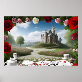 Poster Castle Through the Wonderland Portal