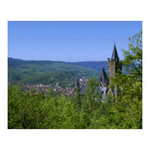 Castle, Wernigerode, Saxónia Anhalt, Alemanha