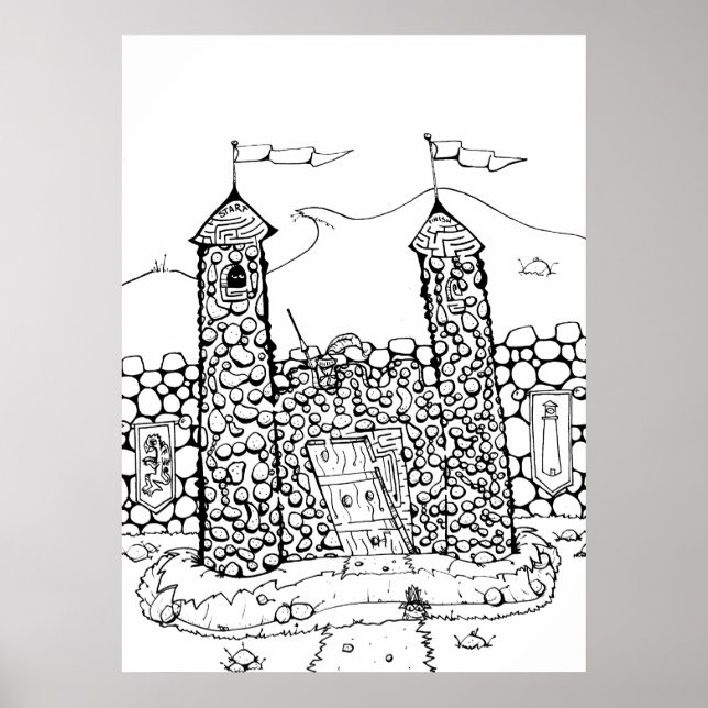 Pôster CastleMaze (Frente)