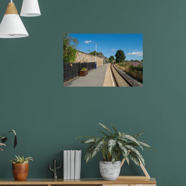 Poster Castleton Moor Railway Station (Sala de Estar 1)