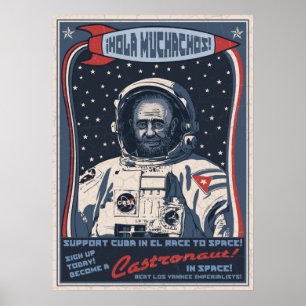 Poster Castronauta