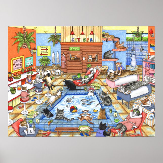 Poster Cat 635 Cat Spa (Frente)