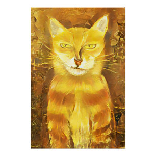 Pôster Cat 8 - A mancha do Ouro