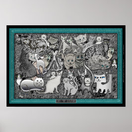 Pôster Cat-A-Listers