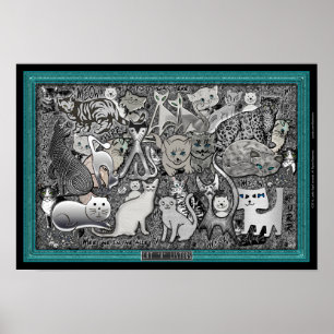 Pôster Cat-A-Listers