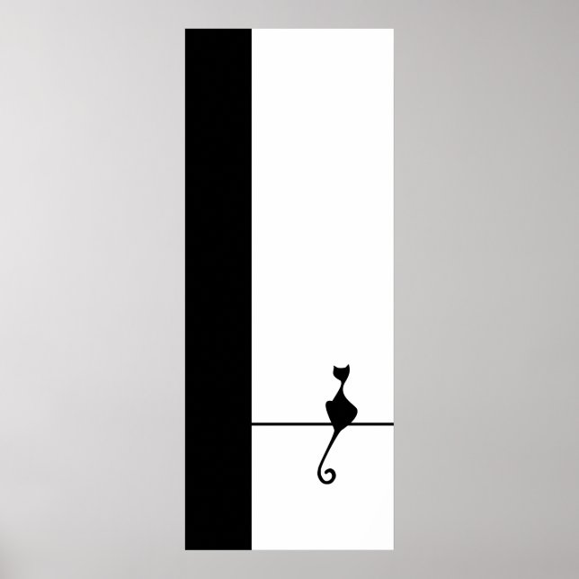 Poster Cat Art (Frente)