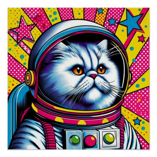 PÔSTER CAT-ASTRONAUT 2 PERSO (Frente)