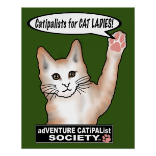 Pôster Cat Ladies Cat