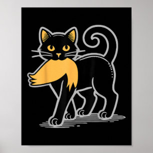 Poster Cat Ladies For Kamala Harris Donald Trump 2024