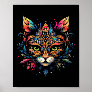 Poster Cat Mardi Gras 1