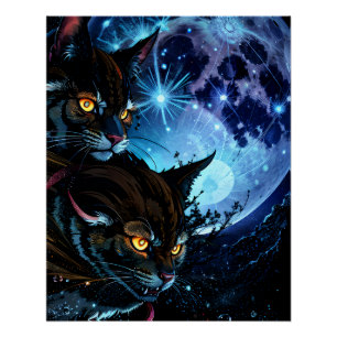 Pôster Cat Night