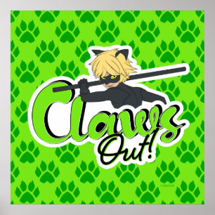 Poster Cat Noir   Fecha!