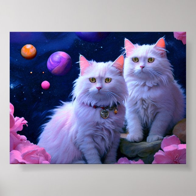 Poster Cat Wall Art for Cat Lovers (Frente)