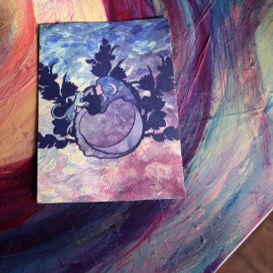 Poster Cat Witch Moon Goddese Wiccan Cat Person