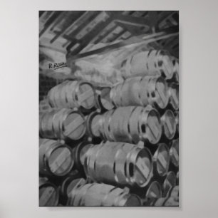 Pôster Cata de vêneas (Bodega)Óleos originais Trabalho de