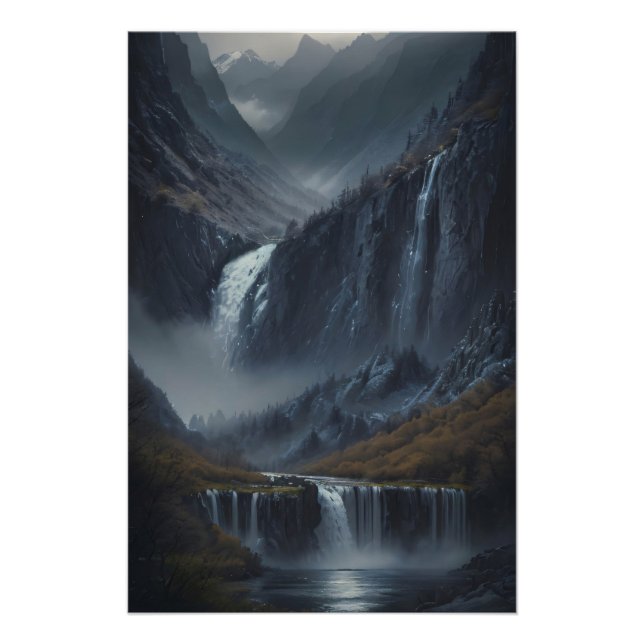 Pôster Cataclismo da Montanha (Frente)