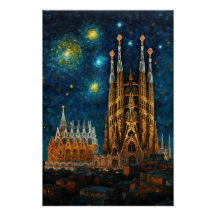 Catalan Starry Night | Gaudí encontra Van Gogh