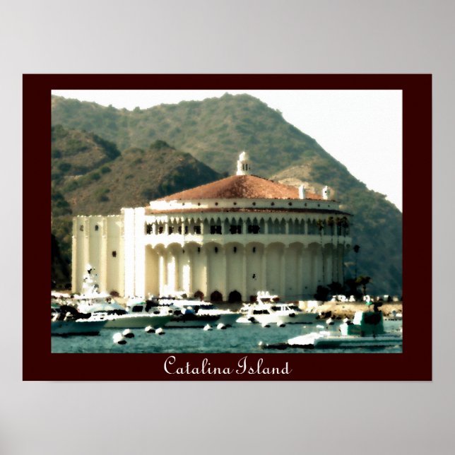 Poster Catalina Island Casino (Frente)