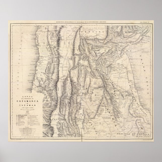 Pôster Catamarca em Tucuman (Frente)