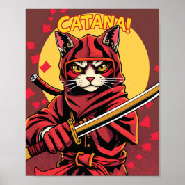 Poster Catana, o Cat Ninja