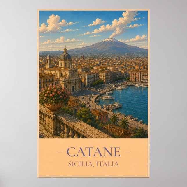 Poster Catane (Frente)