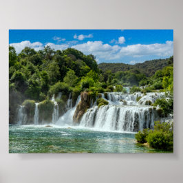 Poster catarata de Krka